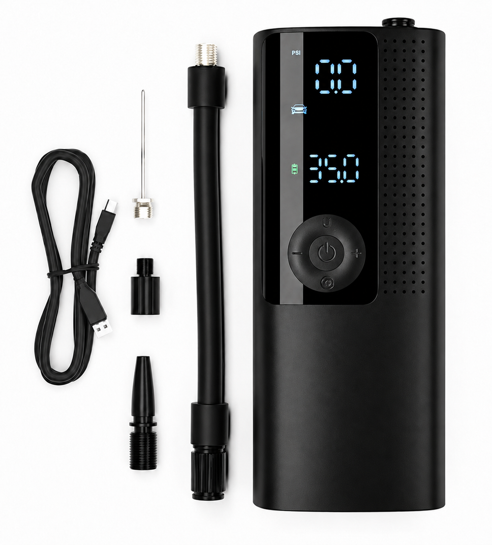 Inflato™ Portable Air Pump & Smart Tire Inflator