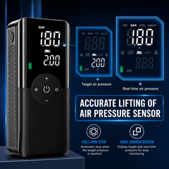 Inflato™ Portable Air Pump & Smart Tire Inflator